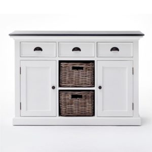 B129CT | Halifax Contrast Buffet with 2 Baskets