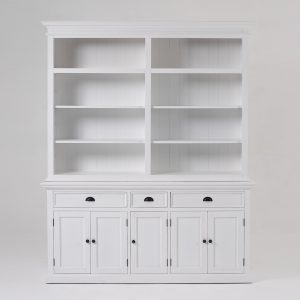 BCA606 | Halifax Hutch Bookcase 5 Doors 3 Drawers