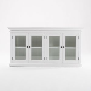 B184 | Halifax Display Buffet with 4 Glass Doors