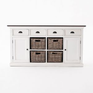 B189TWD | Halifax Accent Buffet with 4 Basket Set
