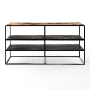 CPP 18002 | Rustika TV Stand Open Shelving 112cm