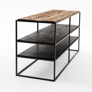 CPP 18002 | Rustika TV Stand Open Shelving 112cm