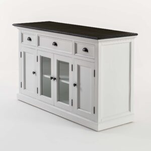 B191CT | Halifax Contrast Buffet with 4 Doors 3 Drawers